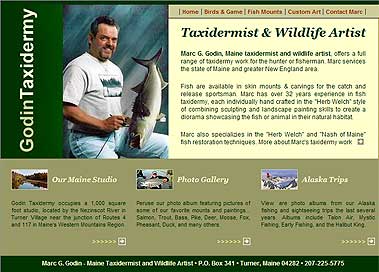 Maine Taxidermist and Wildlife Artist