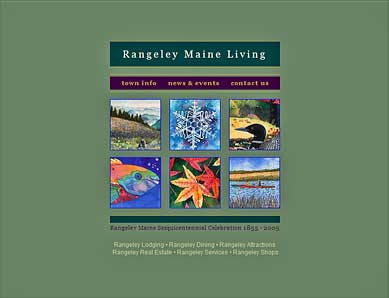 Rangeley Maine Living Guide - Shops, Services, Recreation, Lodging, Restaurants and Attractions