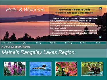 Maine's Rangeley Lakes Region