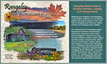Rangeley Maine Vacation Rentals